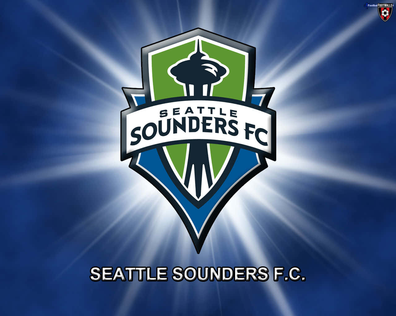 Seattlesounders Fc Fotbollslagets Logotyp Wallpaper