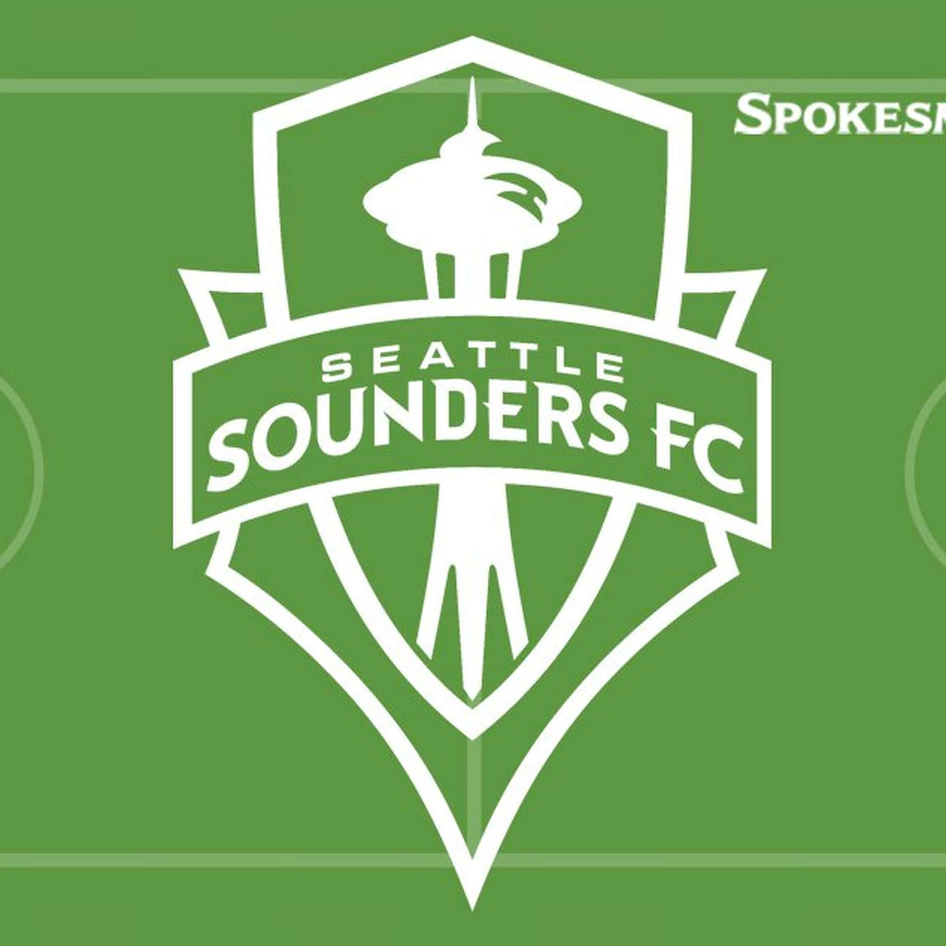 Download Seattle Kraken Stylized Logo Wallpaper