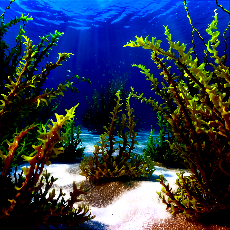 Seaweed On Ocean Floor Png Lkx55 PNG