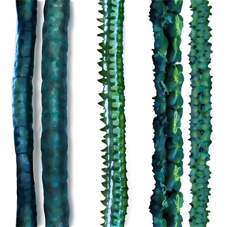 Seaweed With Fish Background Png Bfw PNG