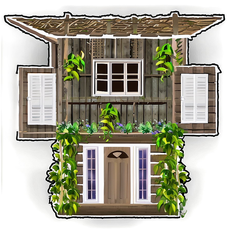 Secluded Forest Cottage Png 52 PNG