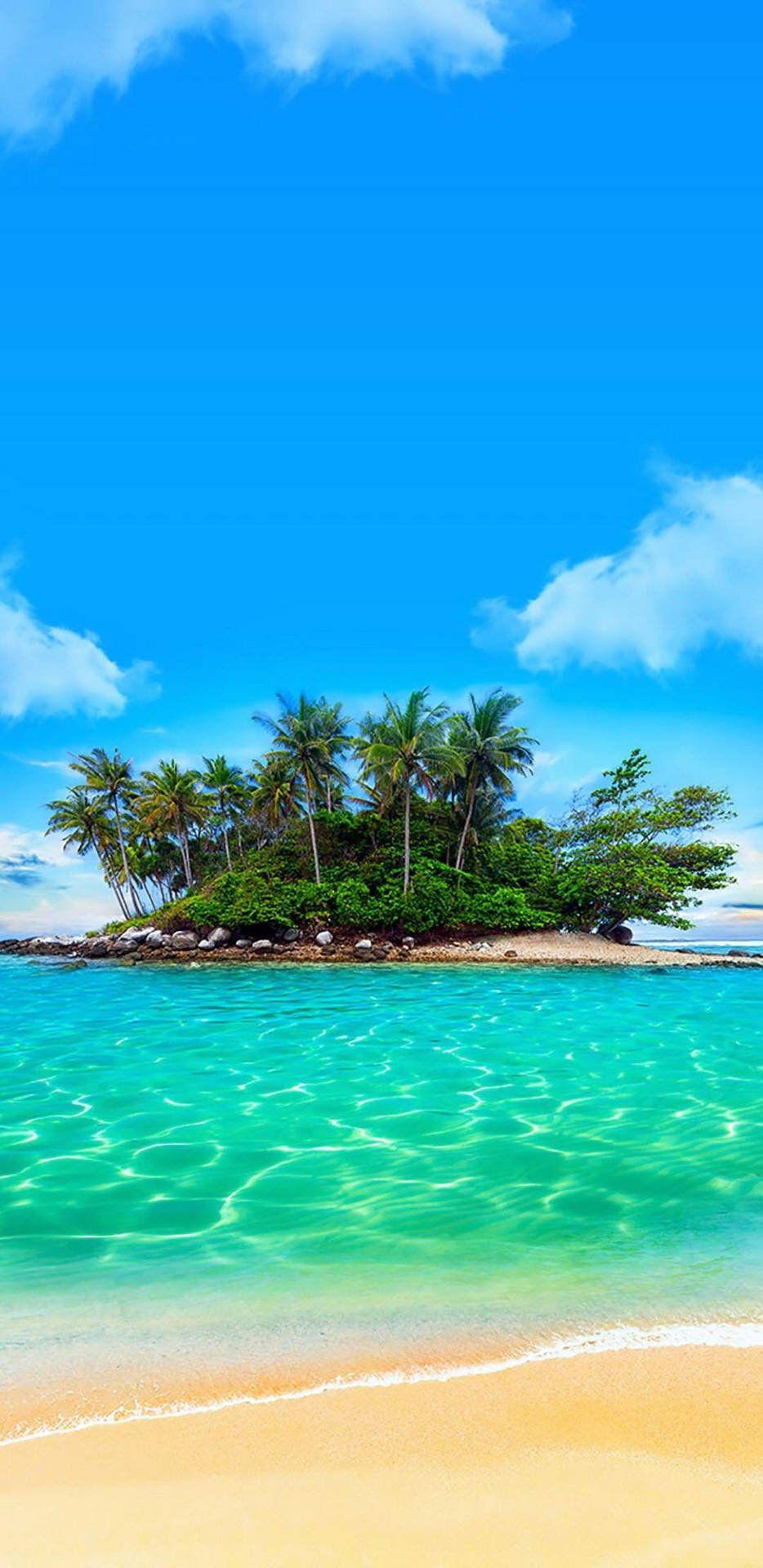 Secluded Island Wallpaper