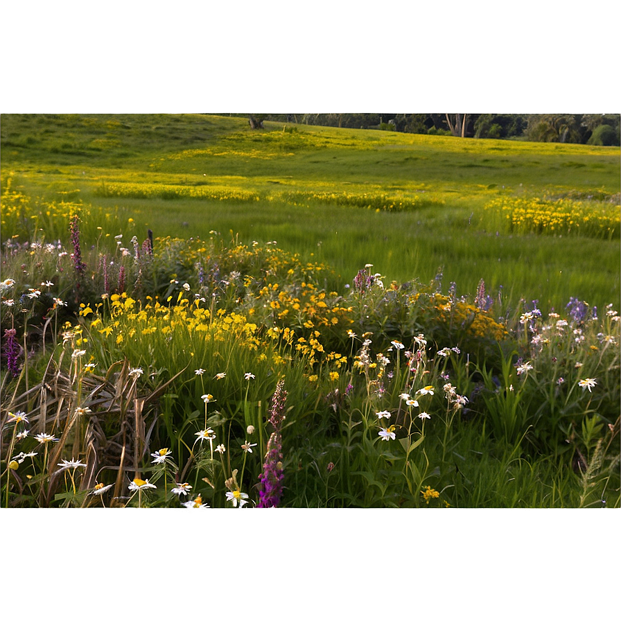 Secluded Wildflower Spot Png 84 PNG