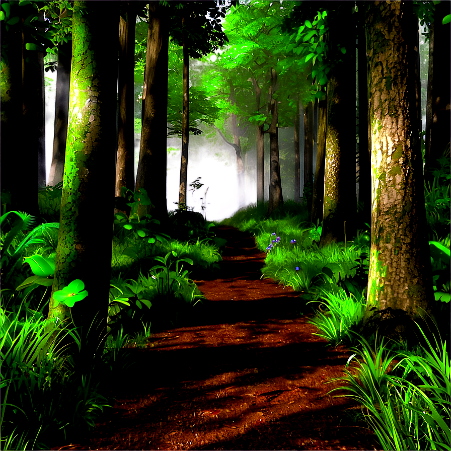 Secluded Woodland Path Png 81 PNG