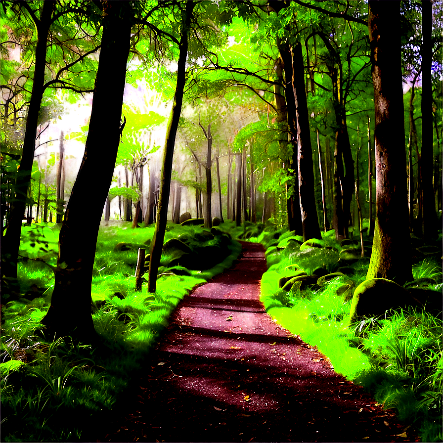 Secluded Woodland Path Png Mks96 PNG