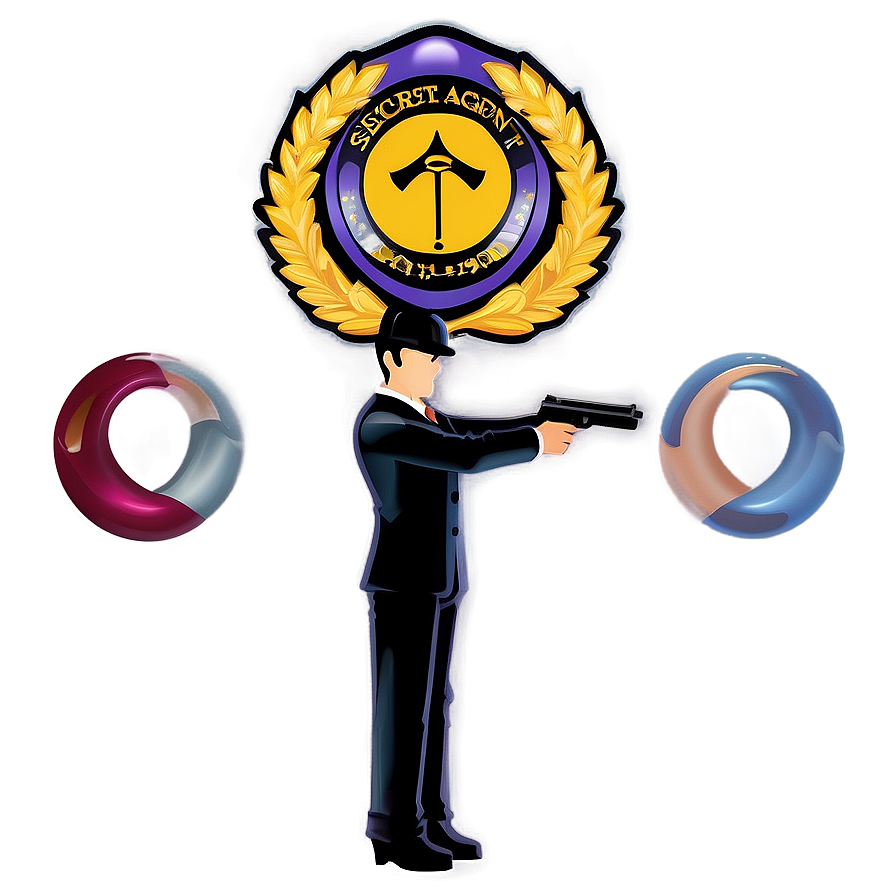 Secret Agent Badge Png Uhu72 PNG