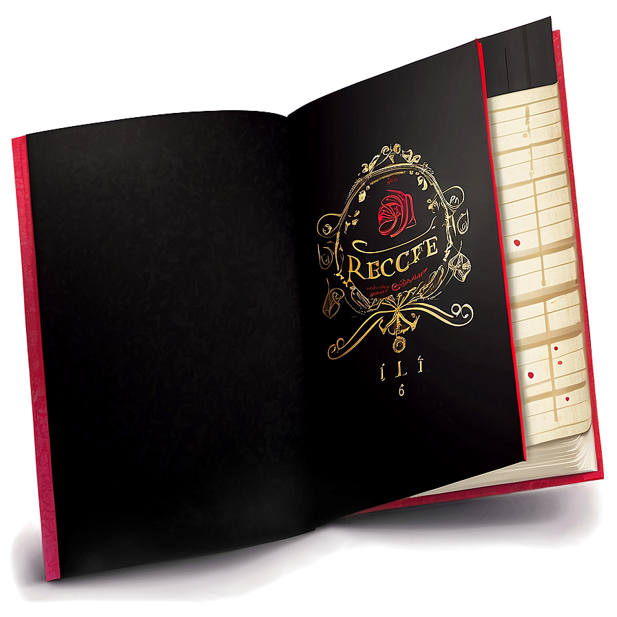 Secret Recipe Book Png 06252024 PNG