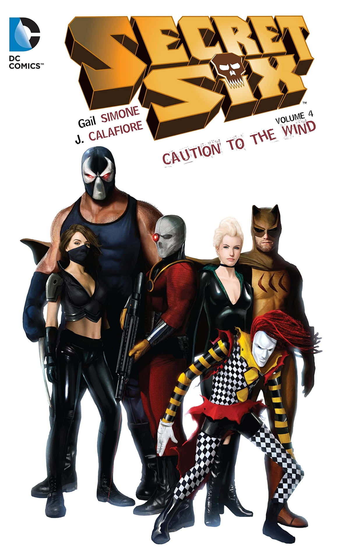 "Engaging artwork of Secret Six, DC Comics' powerhouse ensemble of antiheroes." Wallpaper