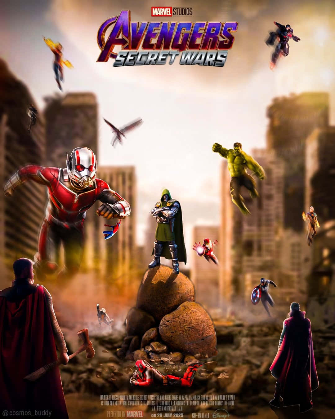 Secret Wars - Superheroes Battle Royale Wallpaper