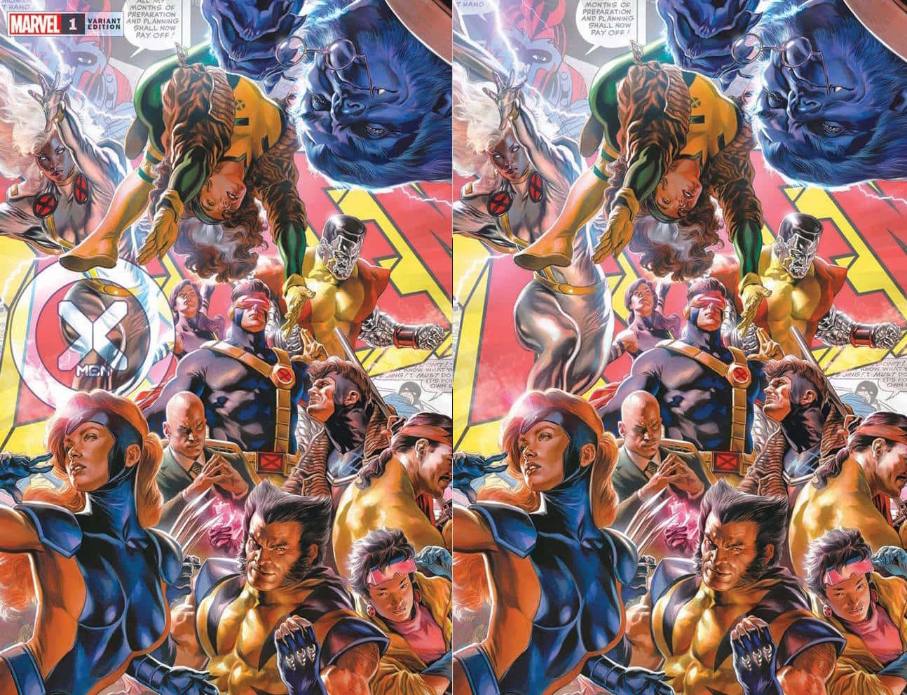 Epic Battle Scene from Marvel's Secret Wars Wallpaper