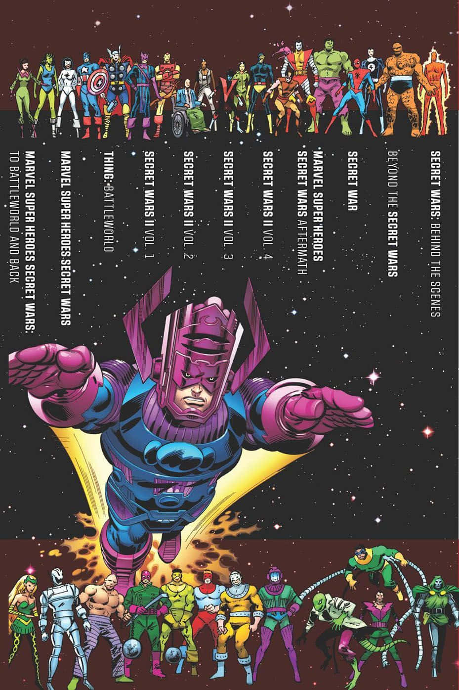 Secret Wars - Marvel Heroes United Wallpaper