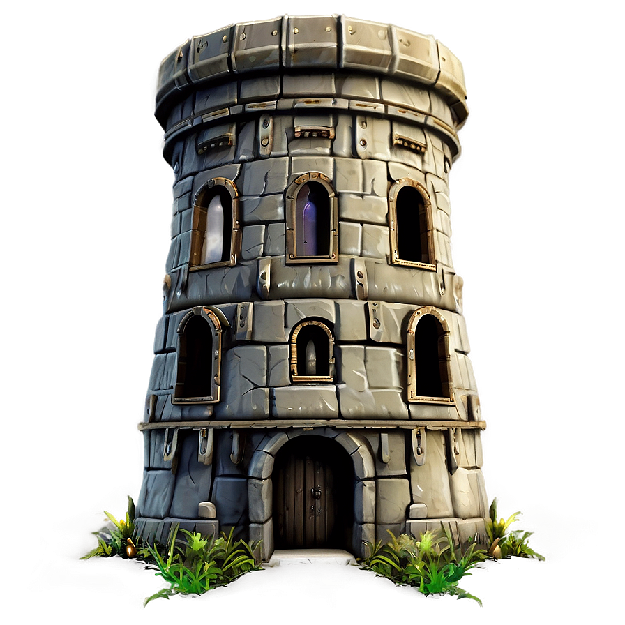 Secret Wizard Tower Png 06252024 PNG