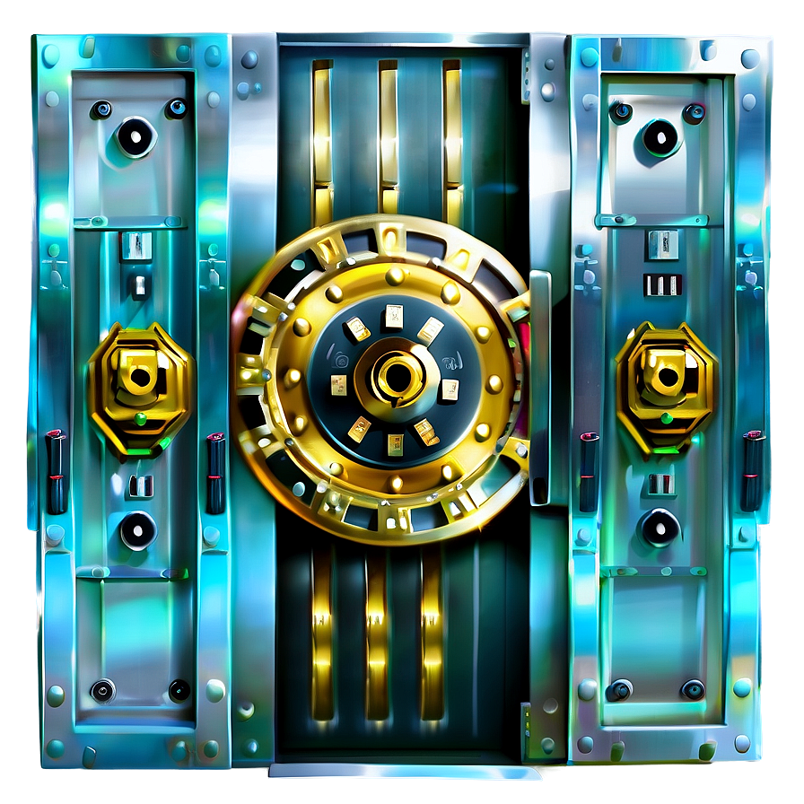 Secure Bank Vault Png 10 PNG
