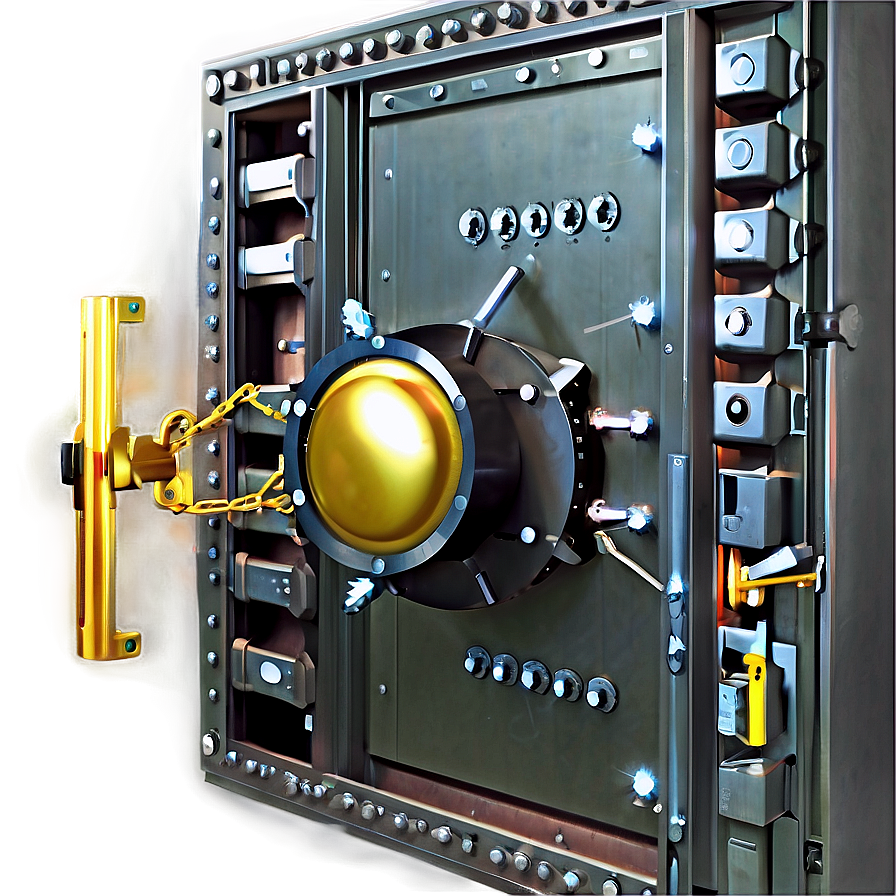 Secure Bank Vault Png Qwm91 PNG