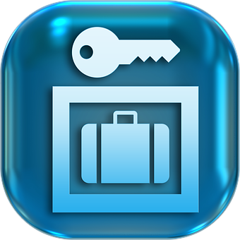 Secure Travel App Icon PNG