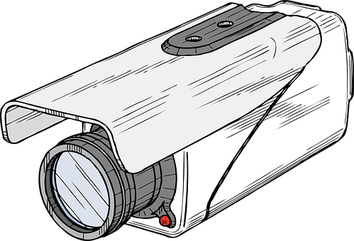 Security Camera Illustration PNG