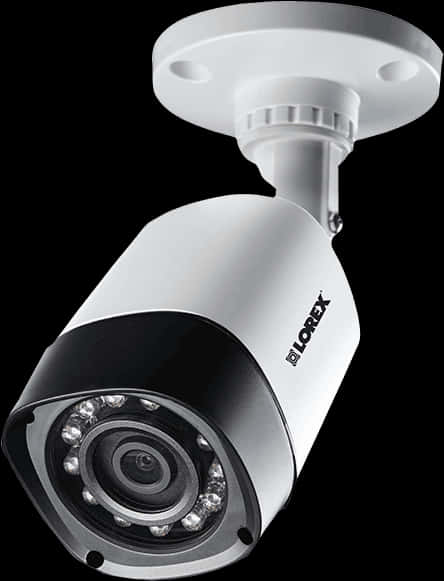 Security Camera Isolatedon Black PNG
