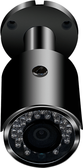 Security Camera Lens Up Close PNG