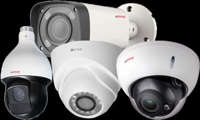 Security Camera Models Showcase PNG