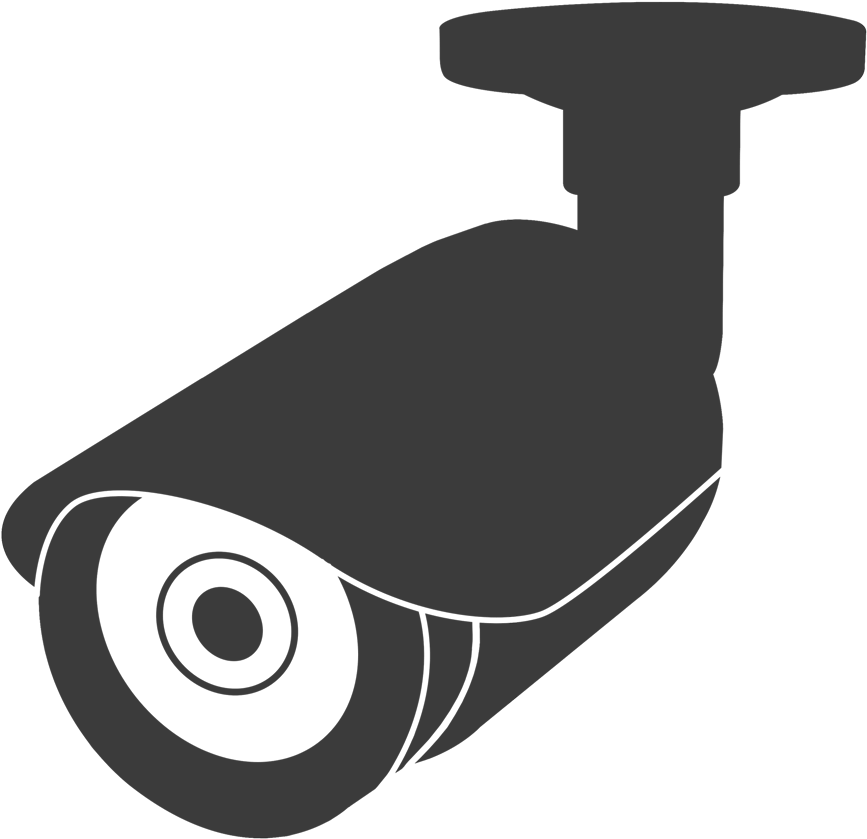 Security Camera Vector Illustration PNG