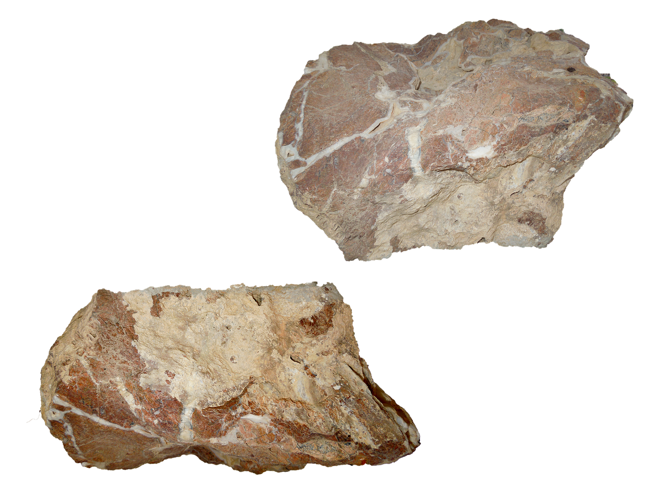 Sedimentary Rocks Black Background PNG