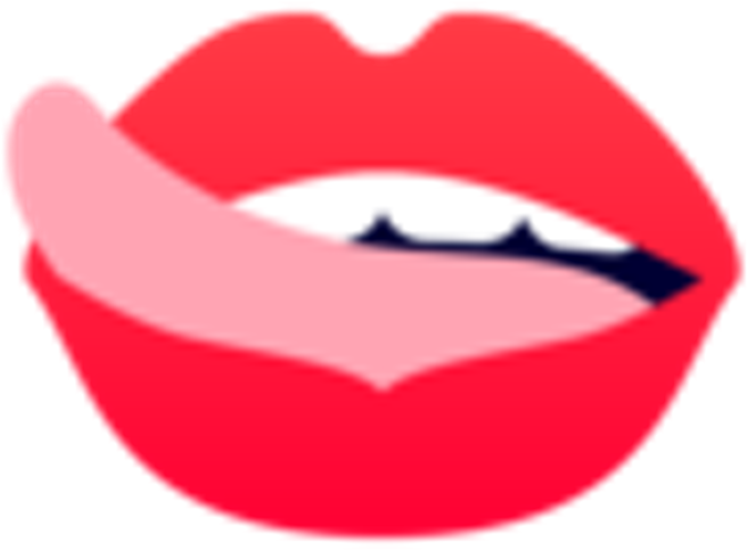 Seductive Red Lips PNG