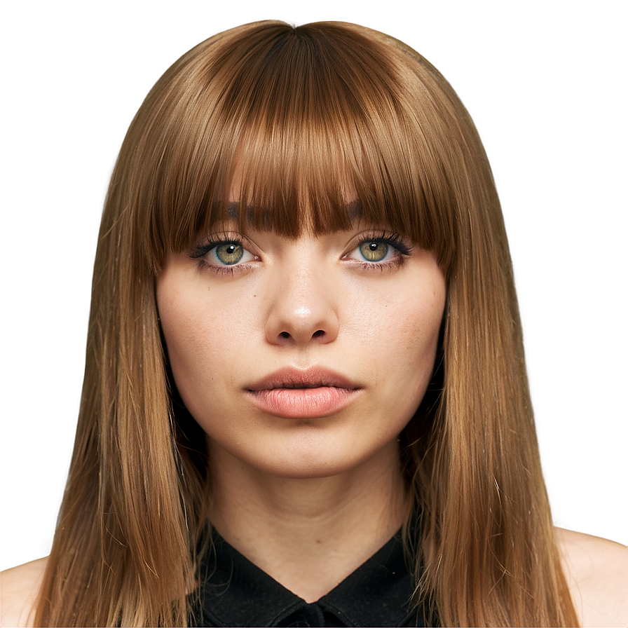 See-through Bangs Style Png Fqh77 PNG