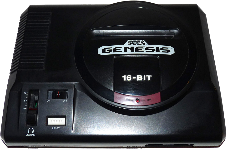 Sega Genesis Console PNG