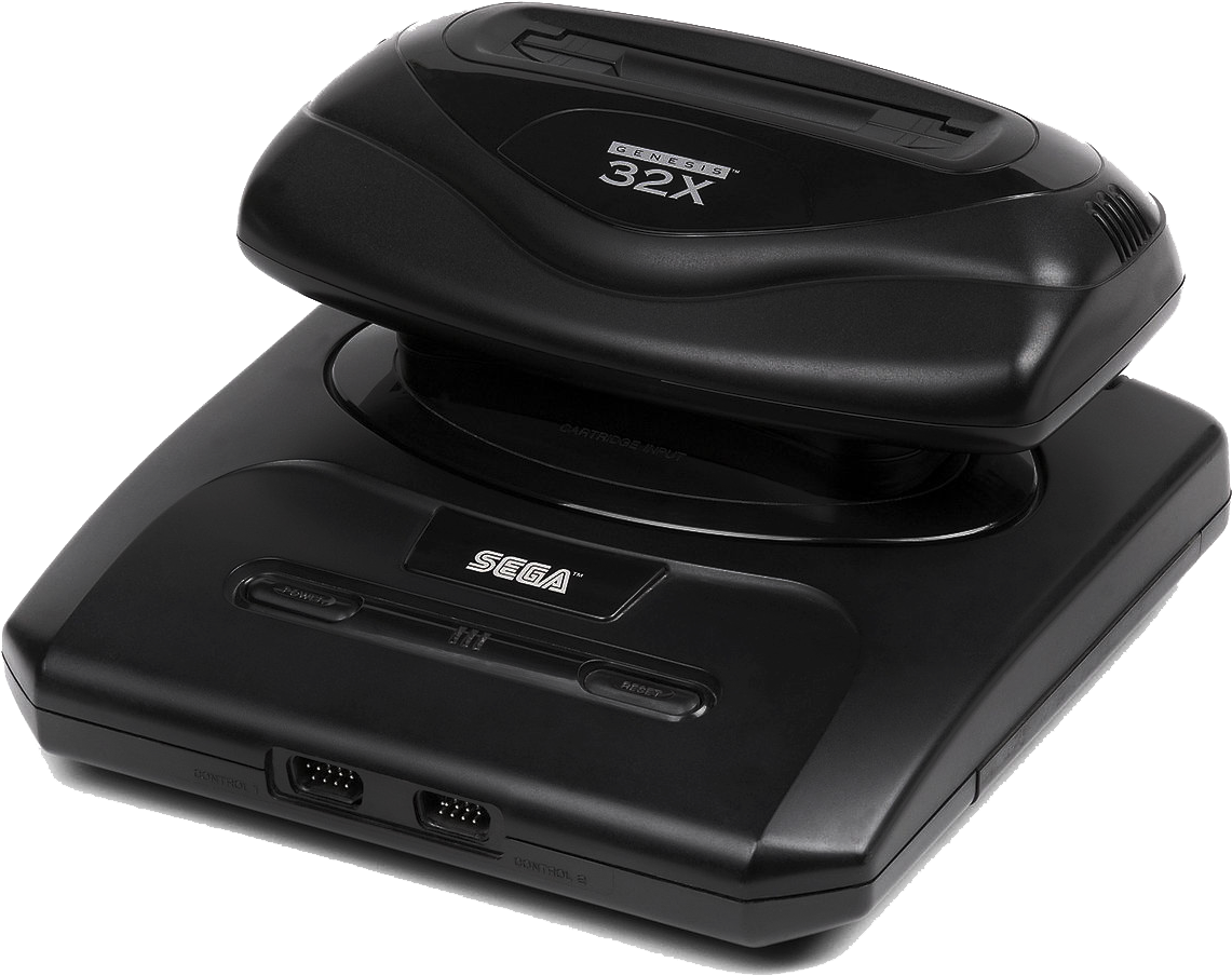 Sega Genesis32 X Console Setup PNG