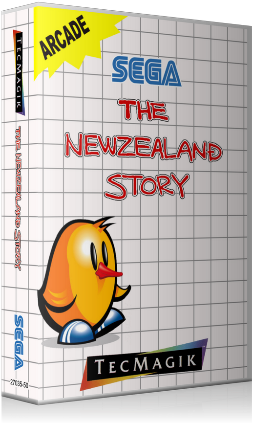 Sega The New Zealand Story Game Cover PNG