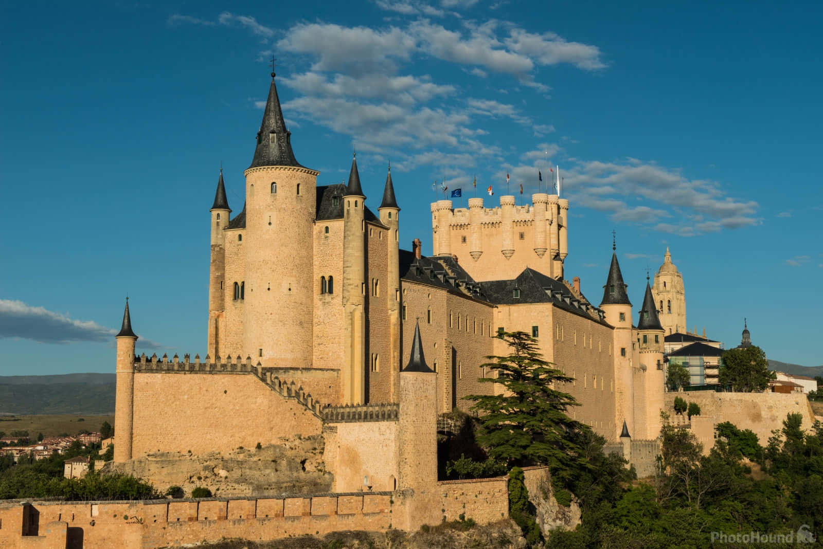 Segovia Castle Towers Wallpaper