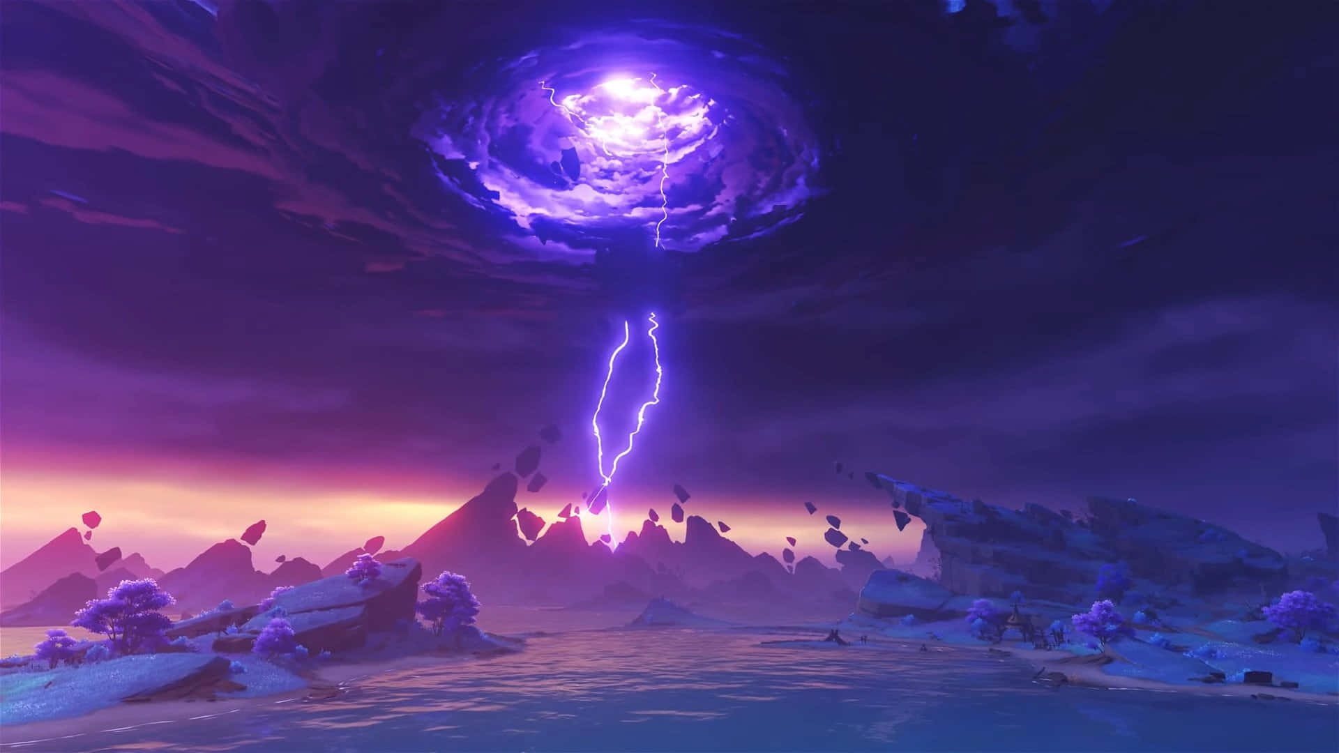 Seirai Island Purple Lightning Picture
