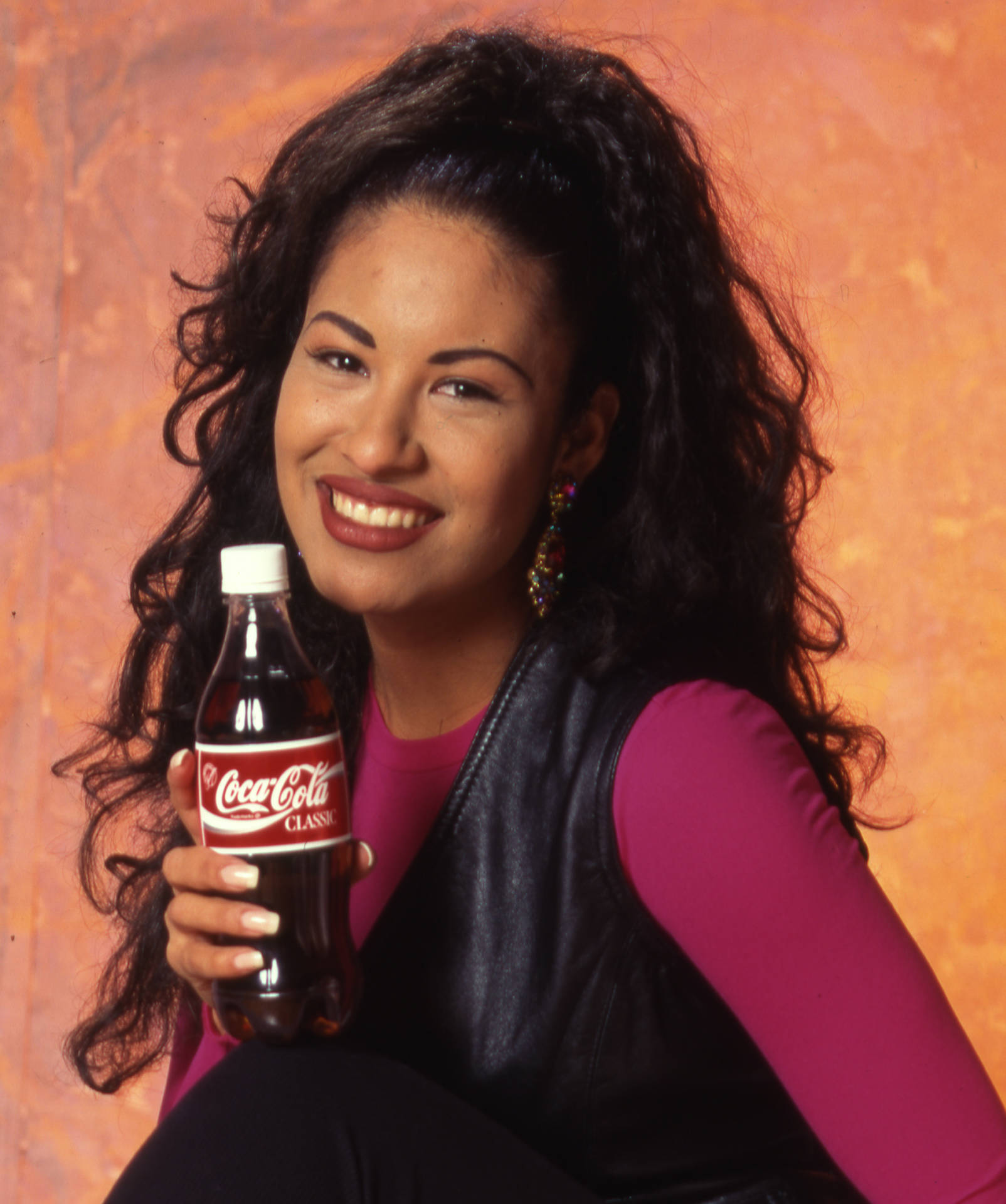 Selena Quintanilla Coca-Cola Wallpaper