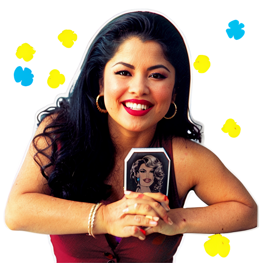 Selena Quintanilla Commemorative Stamp Png Yud7 PNG