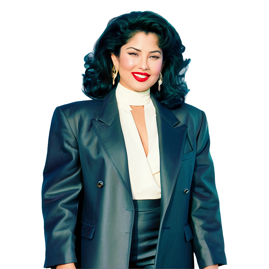 Download Selena Quintanilla Iconic Fashion Moment Png Lvd82