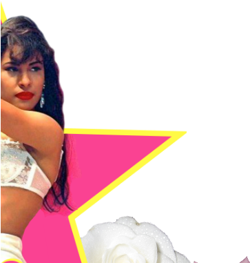 Selena Quintanilla Iconic Pose PNG