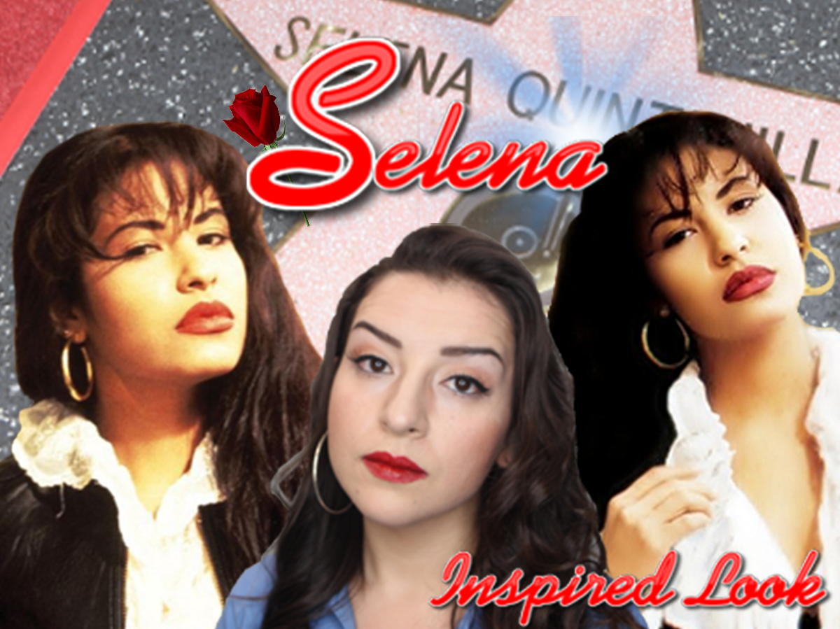 Selena Quintanilla Inspired Look PNG