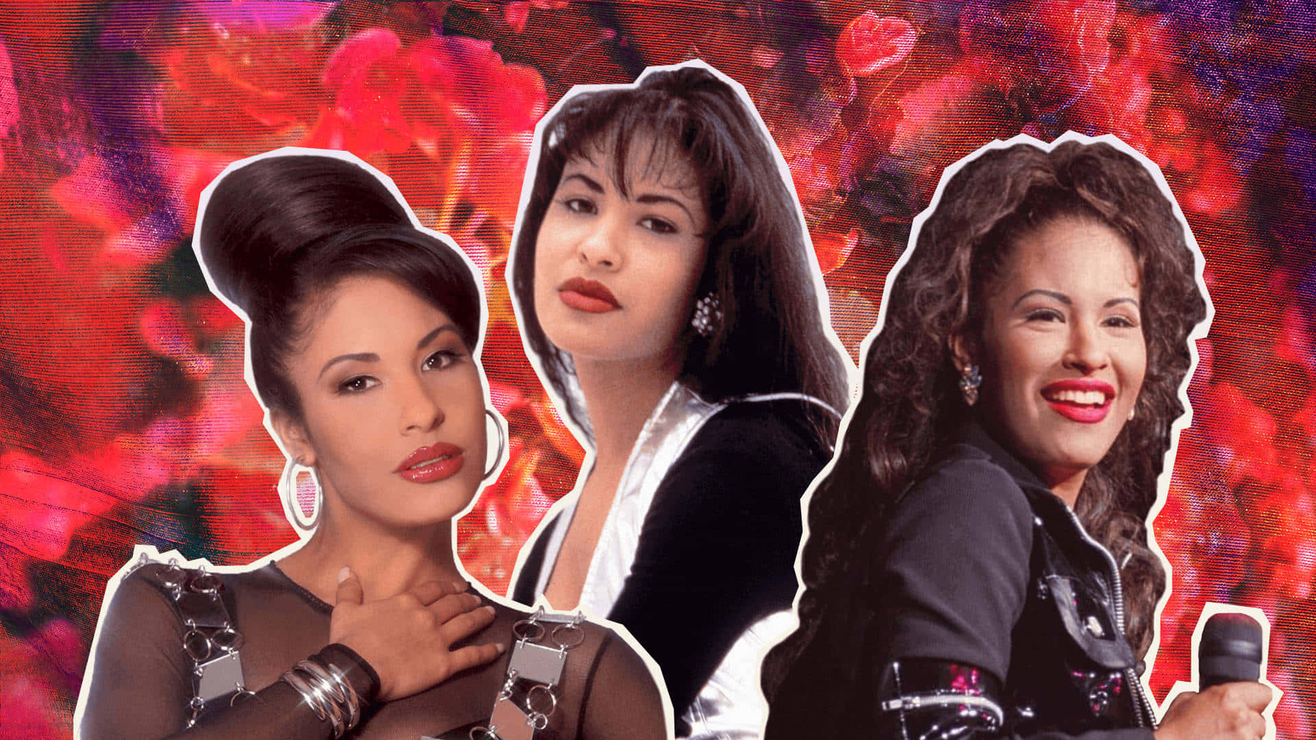 Honour the legendary Selena Quintanilla with this iconic iPhone wallpaper Wallpaper