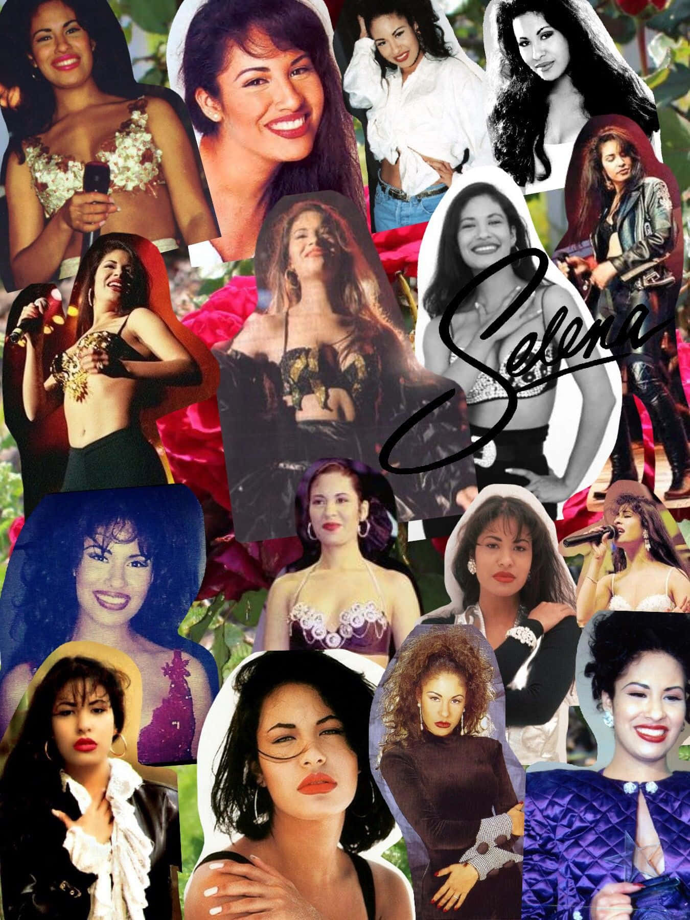 Selena in the spotlight Wallpaper