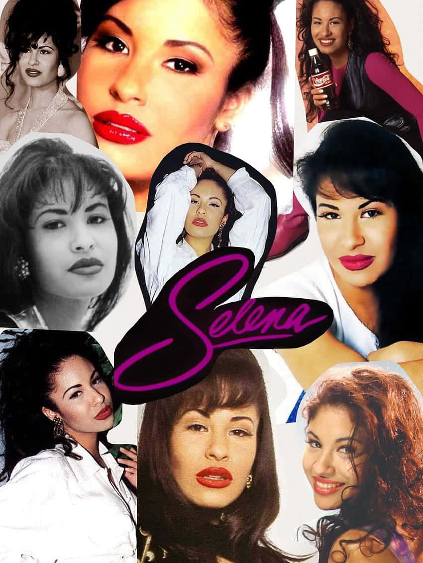 Lyssnapå Din Favoritmusik Med En Selena Quintanilla Iphone Som Bakgrundsbild! Wallpaper