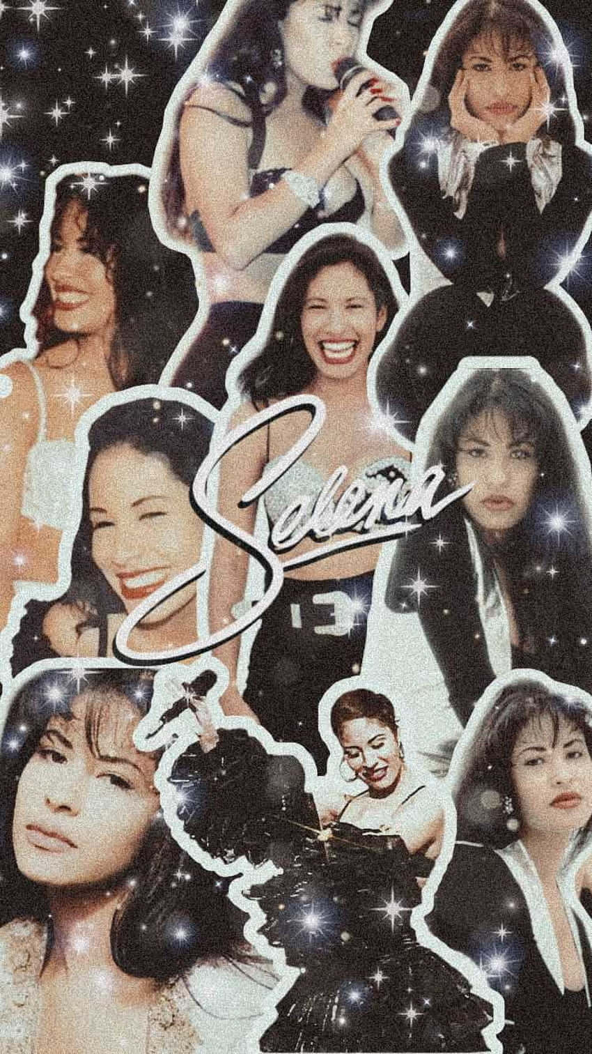 Musik Ikon Selena Quintanilla Væg Tapet Wallpaper