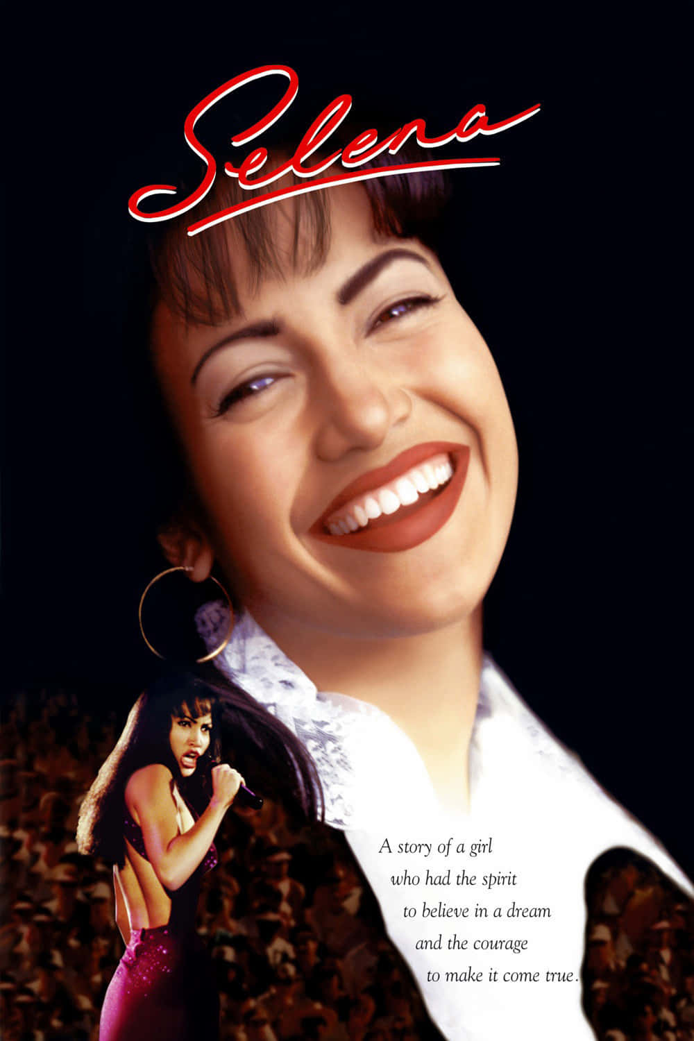 Celebrate the legacy of Selena Quintanilla with this iconic Iphone wallpaper. Wallpaper