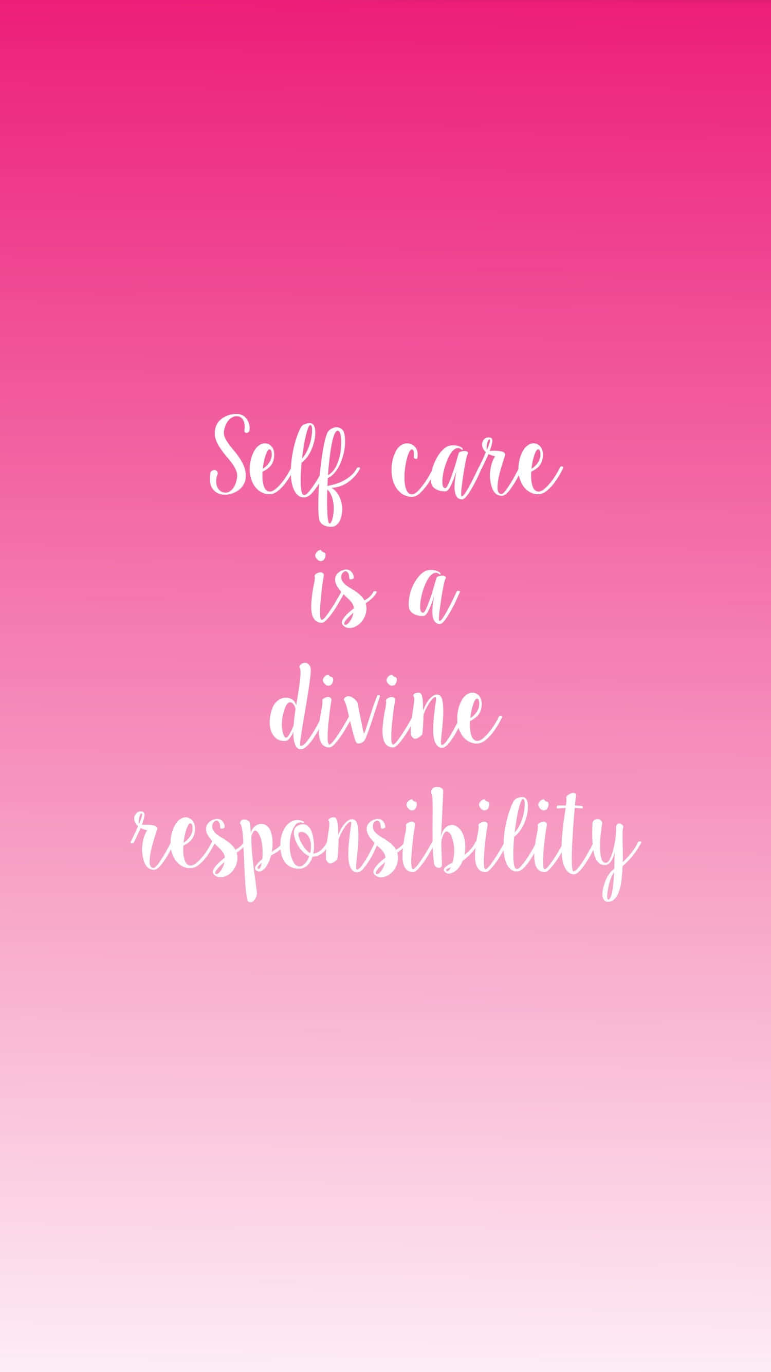 Taking time for self-care every day is essential for physical and mental wellbeing. Wallpaper