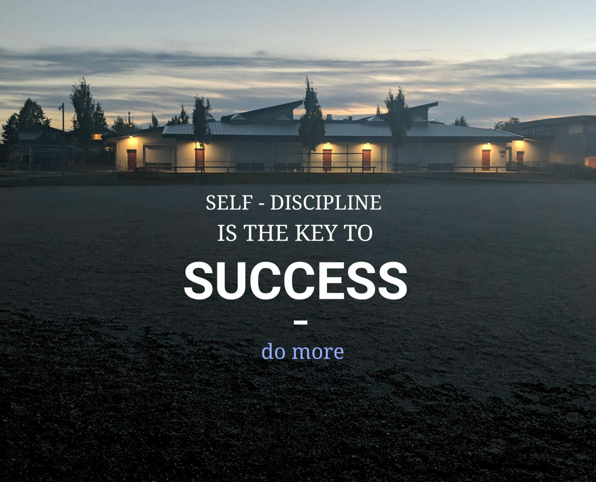 Self Discipline Keyto Success Wallpaper