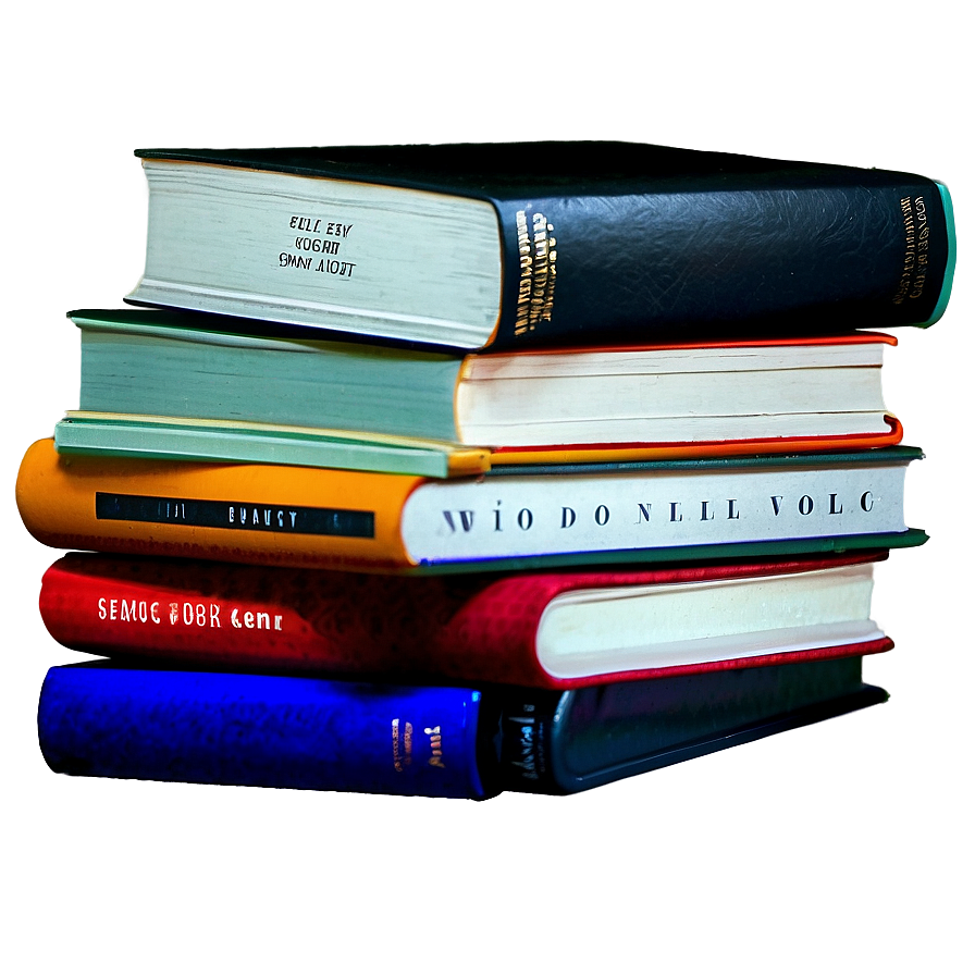 Self-help Books Stack Png 59 PNG