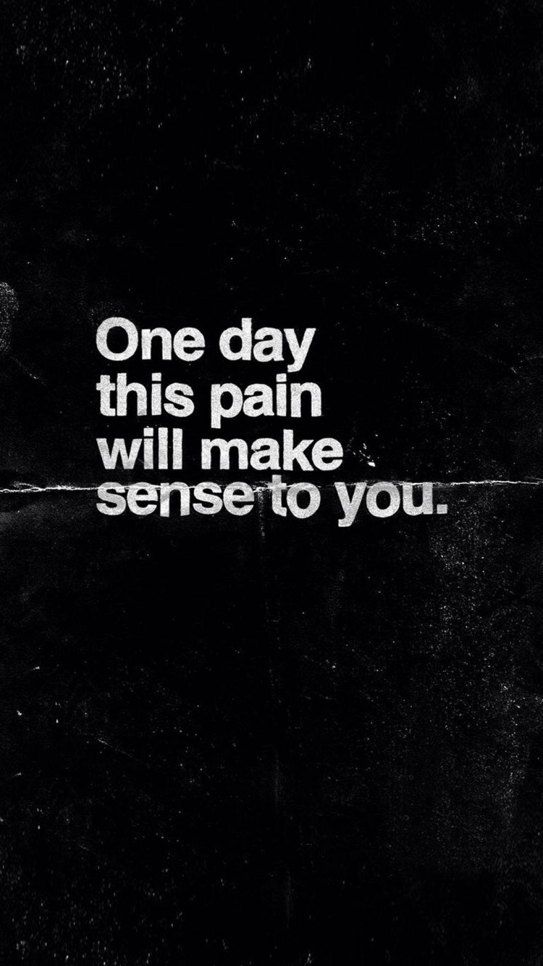 Self Pain Quotes Wallpaper