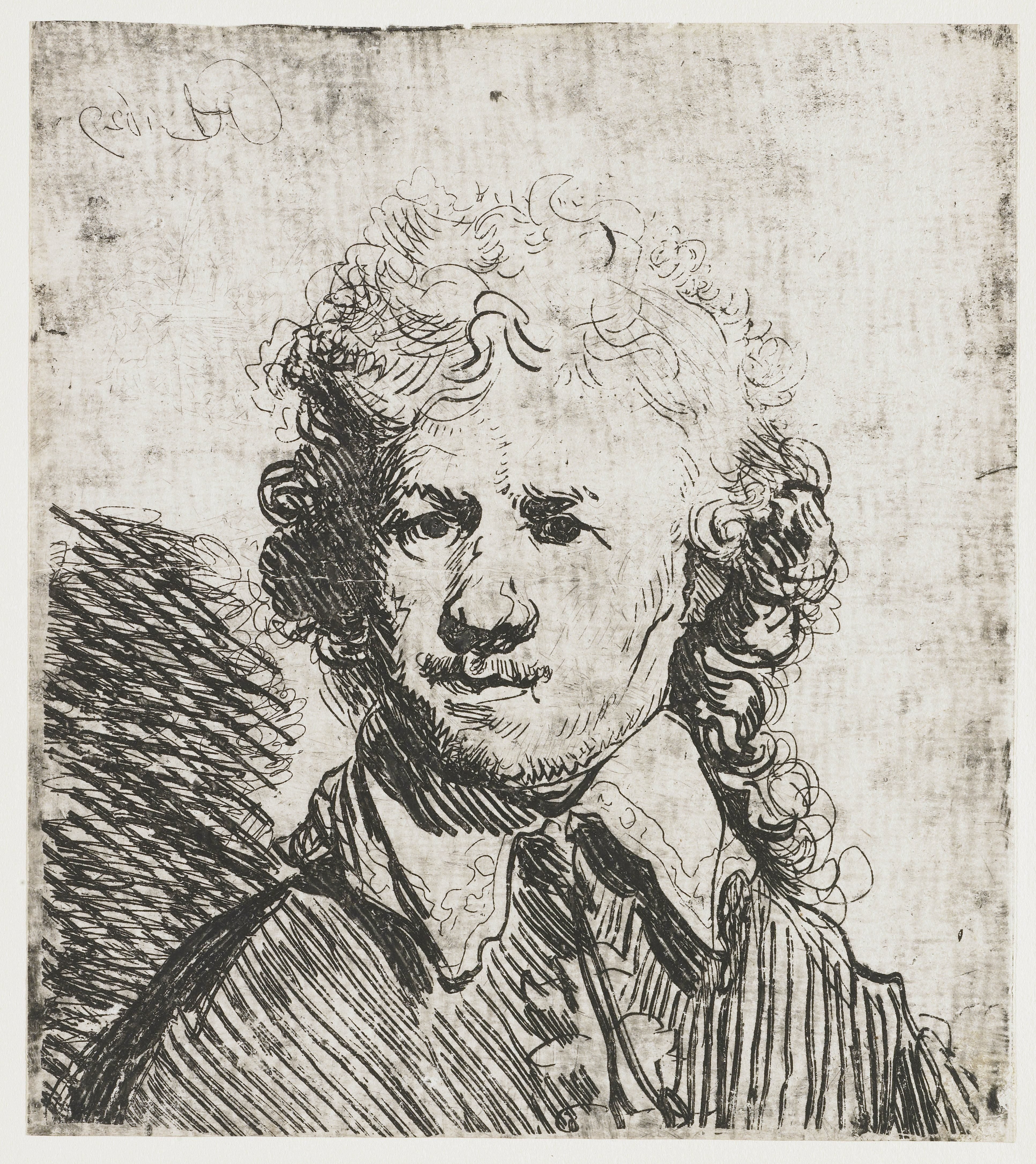 Self-portrait, Bare-headed Wallpaper