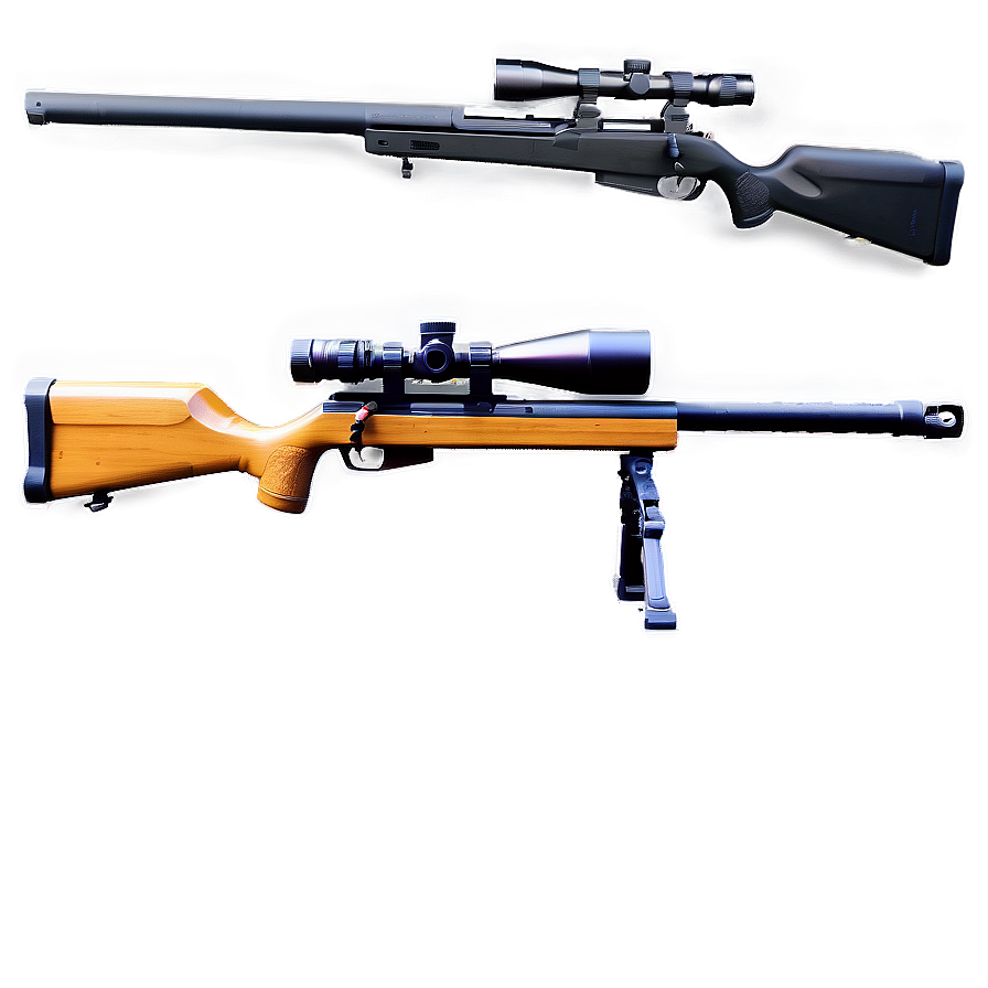 Semi-automatic Sniper Rifle Png Mgk39 PNG