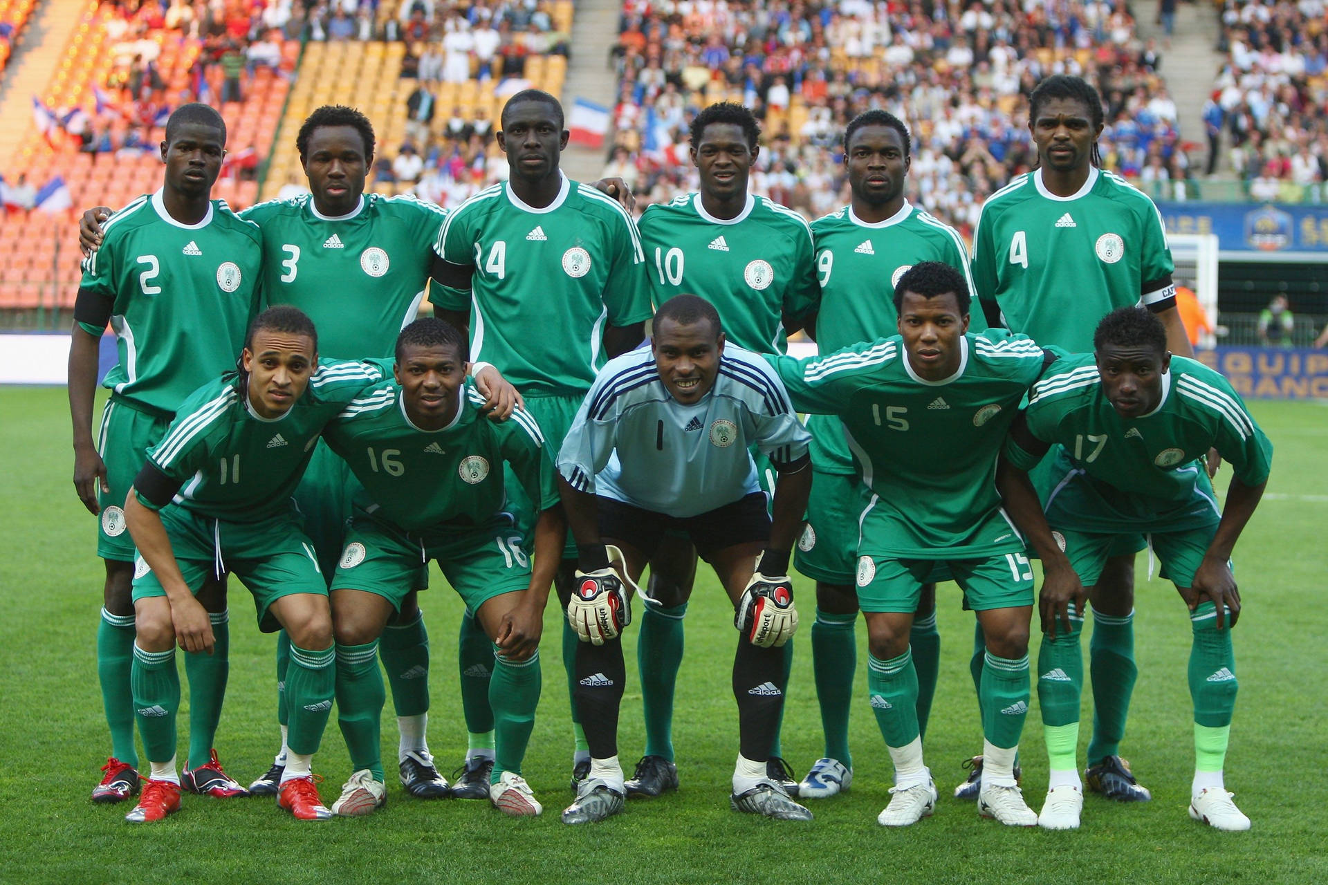 Senegal Football Team In Field