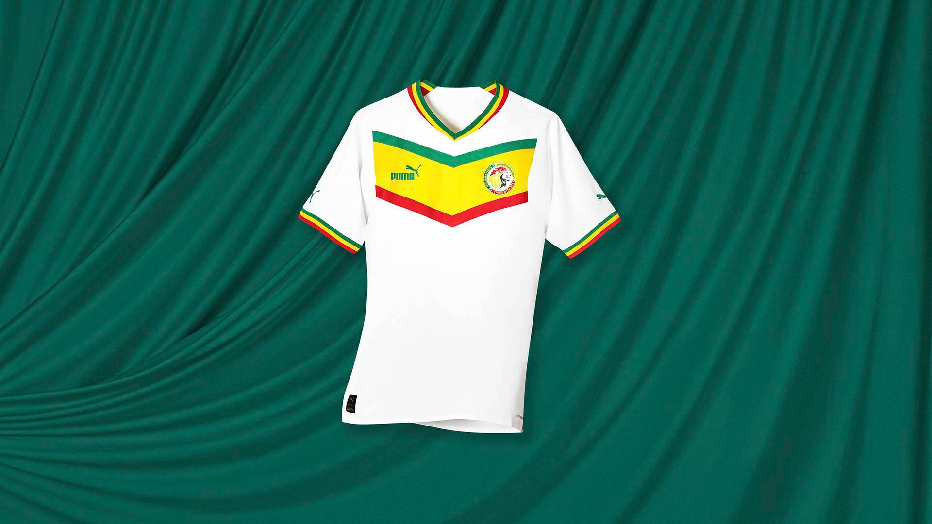 Senegal National Football Team 2022 Jersey Wallpaper